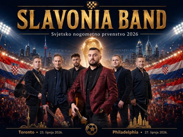 Slavonia band nastupa pred hrvatskim navijačima na SP-u 2026.