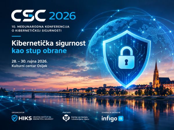Deseta međunarodna konferencija o kibernetičkoj sigurnosti &ndash; CSC 2026