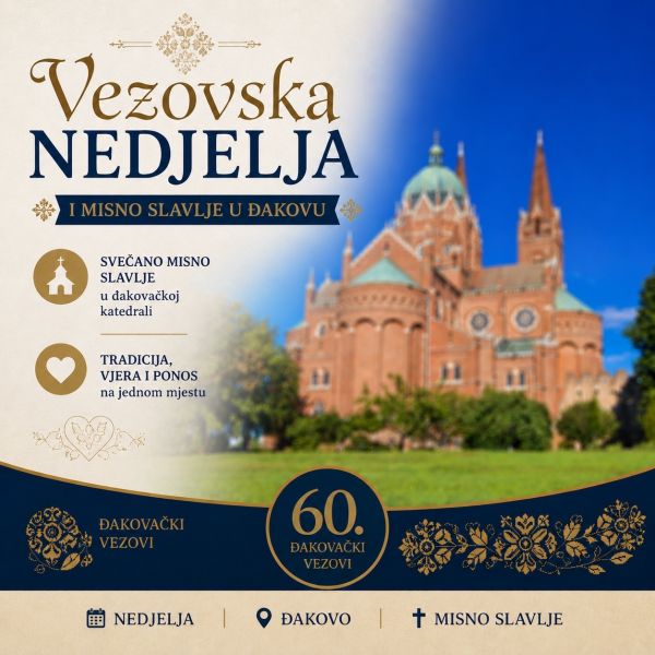 &bdquo;Vezovska&ldquo; nedjelja i misno slavlje u Đakovu