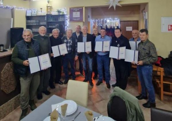 Dodijeljena priznanja aktivistima u športskom ribolovu OBŽ
