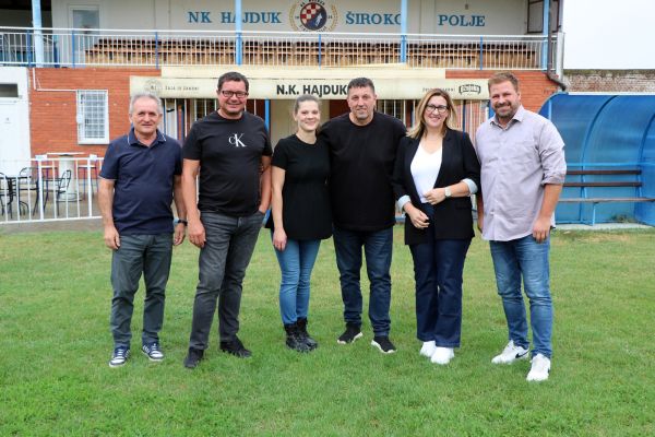Uspje&scaron;no rije&scaron;eno dugogodi&scaron;nje imovinsko pitanje stadiona NK Hajduk u &Scaron;irokom Polju