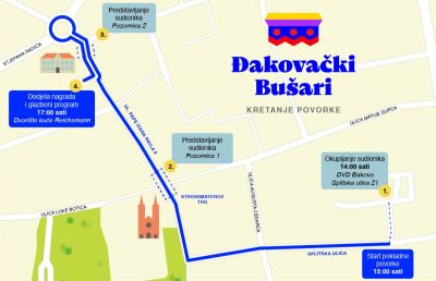 Privremena regulacija prometa tijekom povorke 31. Đakovačkih bušara
