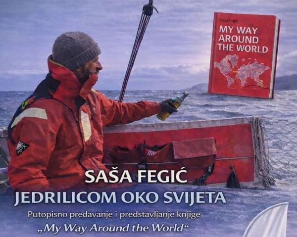 Putopisno predavanje Sa&scaron;e Fegića i predstavljanje knjige &bdquo;My Way Around the World&ldquo;