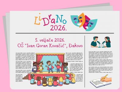 Ovogodišnja Smotra LiDraNo 2026. u Đakovu 5. veljače